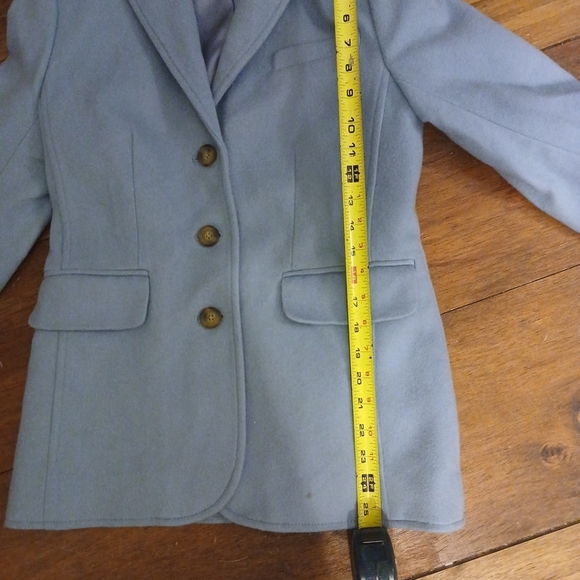Ladies L.L. Bean Wool/Cashmere Blend Jacket Size 8 - Picture 8 of 9